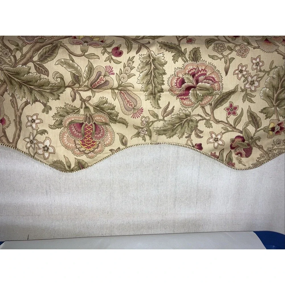 AL Ellis duchess filler valance set of 5 floral